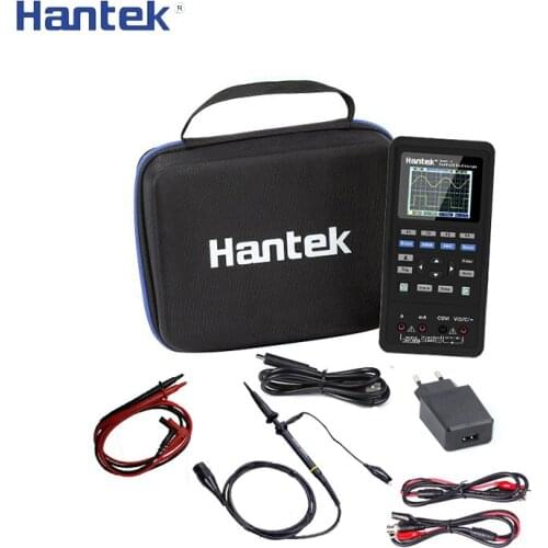Hantek 3in1 Digital Oscilloscope+Waveform Generator+Multimeter USB Portable 2 Channels 40mhz 70mhz Multifunction Test Meter
