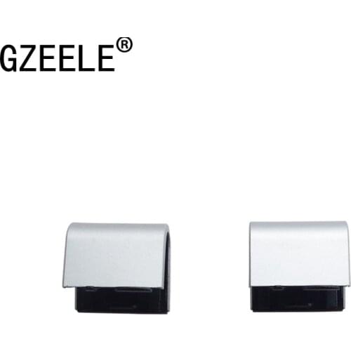 GZEELE 2/pcs NEW laptop LCD/LED screen hinges cover For HP for pavillon DV6 DV6-3000 DV6-3165sf cover Left&Right Silver