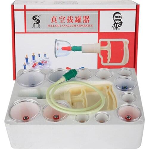 Portable Cupping Set Suction Cups Massage Cans Vacuum Body Relaxation Magnetic Sucker Acupressure Suction Cup Health Massager