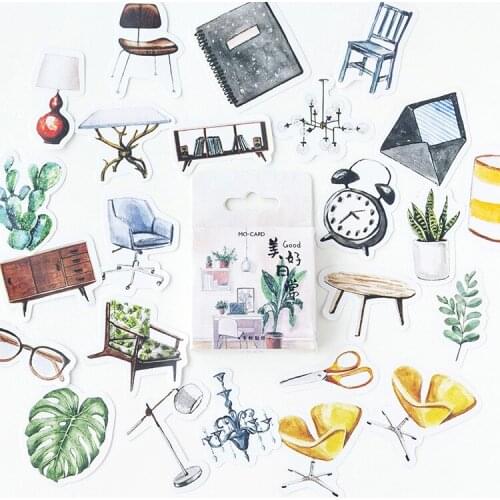 40 Pcs/Lot Good Everyday Wall Stickers Refrigerator Black Sticker Butterfly Pattern Home Decoration Kitchen Wall Art Mural