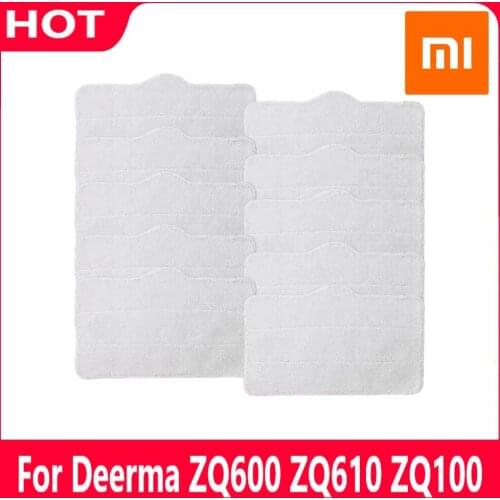 Mop Cleaning Pads For XiaoMi Deerma DEM ZQ600 ZQ610 ZQ100 Handhold Steam Vacuum Cleaner Mop Cloth Rag Replacement Accessories