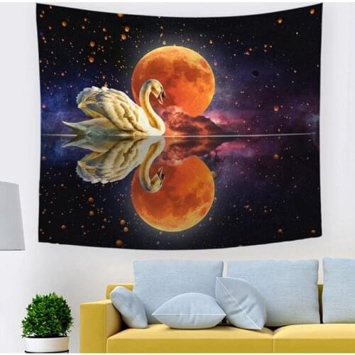 Night Sky Ocean Tapestry Wall Hanging Dream Tapestry Wall Hanging Bedroom Living Room Dormitory Decoration