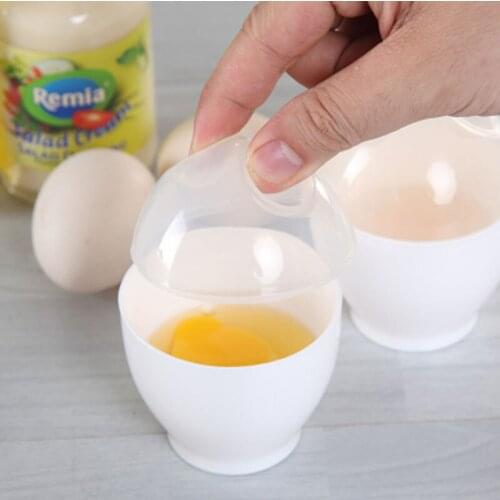 2020 New Healthly Microwave Egg Cooker Boiler Maker Mini Portable Quick Egg Cooking Cup Steamed Tools for Breakfast WALK KNOW