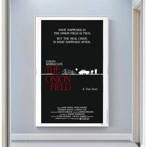 CP1140 The Onion Field Classic Hot Movie Print Silk Fabric Poster Indoor Wall Art Decor Gift
