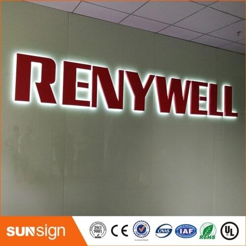 Custom advertising signs High Quality Backlit LED Sign Board Lighted Letters