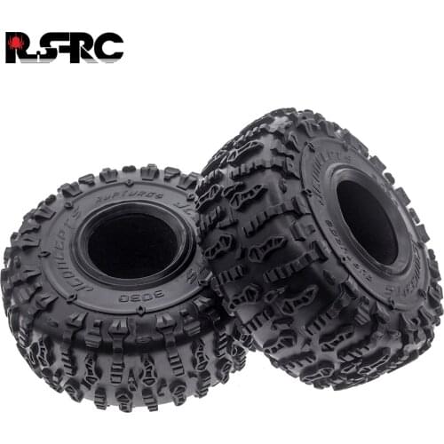 2PCS 2.2" Mud Grappler Rubber Tyre 2.2 Wheel Tires 149*60MM for 1:10 RC Rock Crawler Traxxas TRX4 TRX-6 Axial SCX10 90046