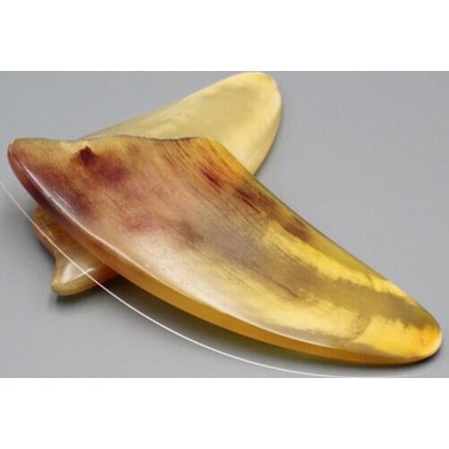 Natural Ox Horn Guasha Scraper Facial SPA Massager Back Scraping Board Gua Sha Face Body Neck Massage Beauty Care Relaxing Tool