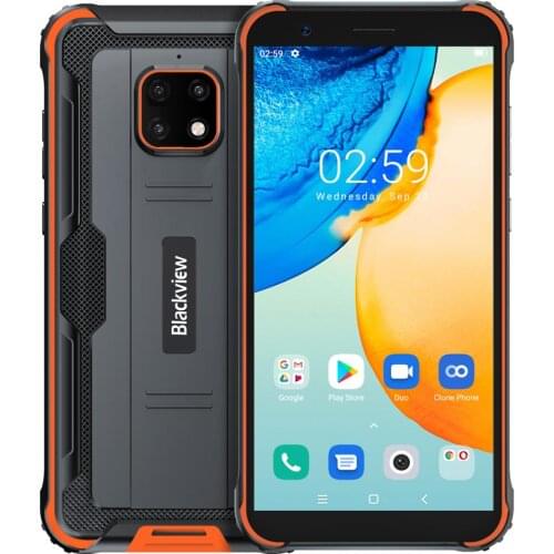 Blackview BV4900 Pro Android 10 Smartphone 4GB RAM 64GB ROM 5580mAh 5.7 inch Helio / P22 IP68 Rugged Waterproof NFC Mobile Phone