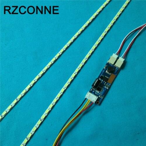 LED Backlight Lamps Update kit Adjustable LED Light For 15-24 inch LCD Monitor Universal Highlight Dimable