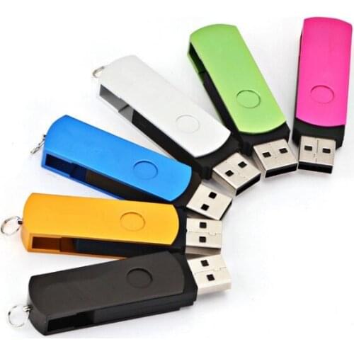 Quality Metal Usb Flash Drive Personalize Logo Usb Stick2.0 Pendrive 64gb 32gb Flash Drive 16gb 8gb 4gb 128GB Memoria Pen Drive