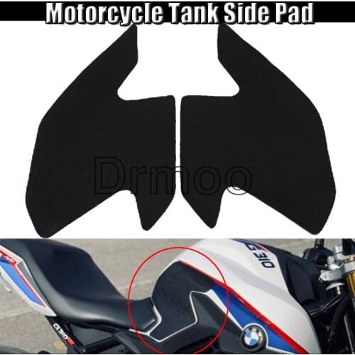 Motorcycle 1 Pair Protector Anti Slip Tank Pad Stickers Gas Knee Grip Traction Side Decal Cover For BMW G310GS 2017-2019