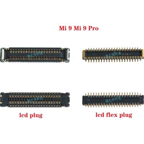 LCD Display FPC Connector Plug MotherBoard Pin For Xiaomi Mi 9 Mi 9 Pro Mi 9 SE Mi CC9 Mi CC9e