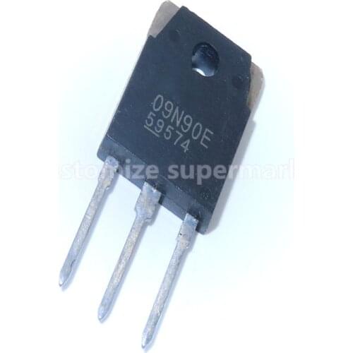 5PCS/LOT NEW 09N90E FMH09N90E TO-3P Triode transistor