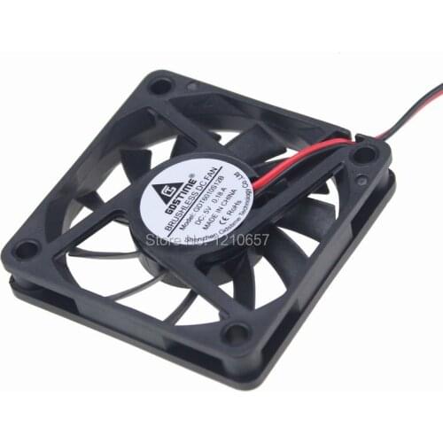 5 PCS LOT Gdstime DC 5V 2P 60mm 60x60x10mm 6010S Cooler Motor Processor Cooling Fan