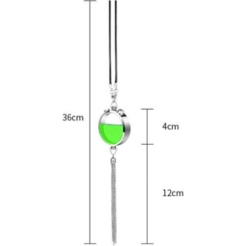 Car Air Freshener Perfume Pendant Auto Interior Rearview Mirror Plant Essential Oil Fragrance Scent Smell Diffuser QW