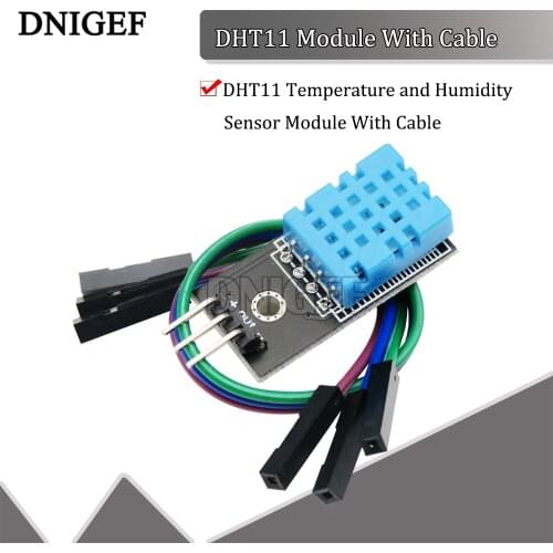 DNIGEF 1PCS DHT11 Sensor Module Great IT New DHT11 Temperature And Relative Humidity Sensor Module For Arduino
