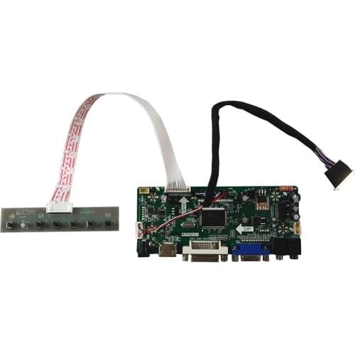 HDMI DVI VGA LCD Controller Board DIY Kit For N184H6-L02 N184HGE-L21 1920x1080 Panel