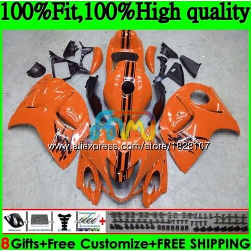Injection For SUZUKI Hayabusa Gloss orange GSXR-1300 GSXR 1300 56BS.138 GSXR1300 08 09 10 11 12 2008 2009 2010 2011 2012 Fairing