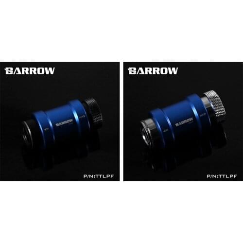 Barrow TTLPF Valve,Flat push type check Valve,Silver/Gray/Gold/Red/Black/Blue/Green/Purple/Black water cooler fitting heatsink
