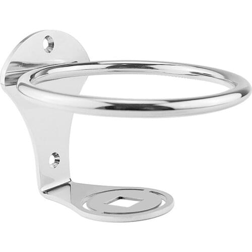 Stainless Steel Ring Cup Drink Holder Can Bottle Holder Stand Mount Support Auto Car Marine Boat Truck RV Fishing Box Boosted