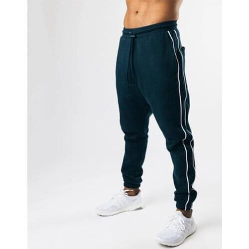 New Casual Pants Men Solid Mid Waist Streetwear Trousers Mens 2021 Spring Zipper Pockets Full Length Mens Joggers Pants Clothes