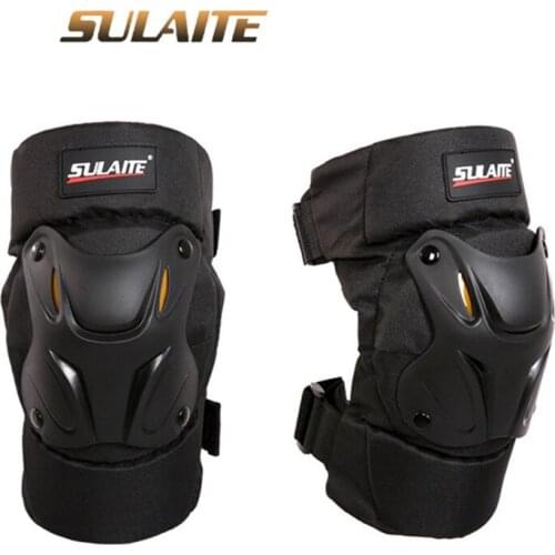 1Pair Motorcycle Knee Pads Motocross Knee Protector Guard MTB Ski Protective Gear Kneepad Moto Knee Protective Gear Roller skat