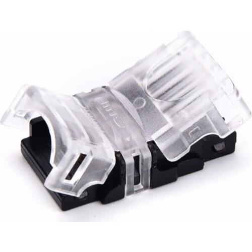 5Pcs/lot 4Pin LED Connector for 10mm 5050 5630 RGB Waterproof LED Tape Light Strip to Wire Connection Conductor Wholesale