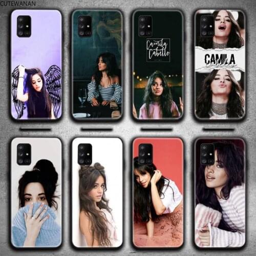 AMERICA Camila Cabello SINGER Phone Case For Samsung Galaxy A21S A01 A11 A31 A81 A10 A20E A30 A40 A50 A70 A80 A71 A51