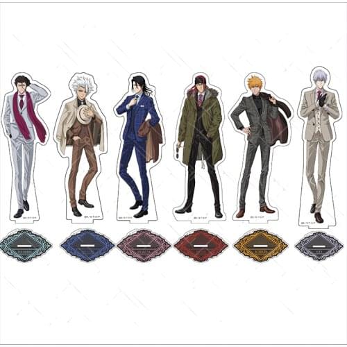 Anime BLEACH Kurosaki ichigo Inoue Orihime Q Version Acrylic Stand Figure Display Model Plate Cosplay Desktop Decorate Gift