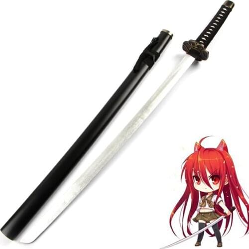 Anime Shakugan no Shana Wooden Sword Cosplay Props Decorative Supply Katana