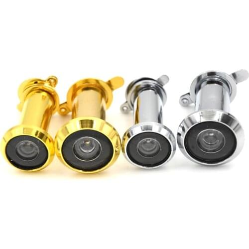 Door Viewer 180 Degree Alloy Tamper Adjustable Home Security Camera Optical Glass House Anti-Theft Eye Video Door Peephole