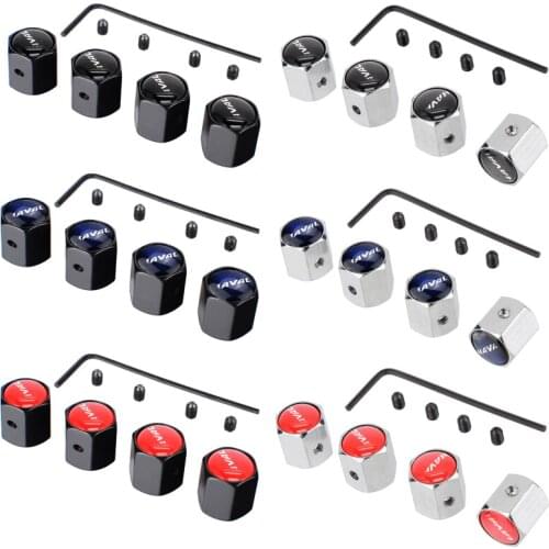 4Pcs Car Styling Wheel Tire Valve Caps Auto Parts Airtight Dust Covers for HAVAL Tabanca Sport Coupe Silah H5 H7 H8 H9 H6 M2 M4