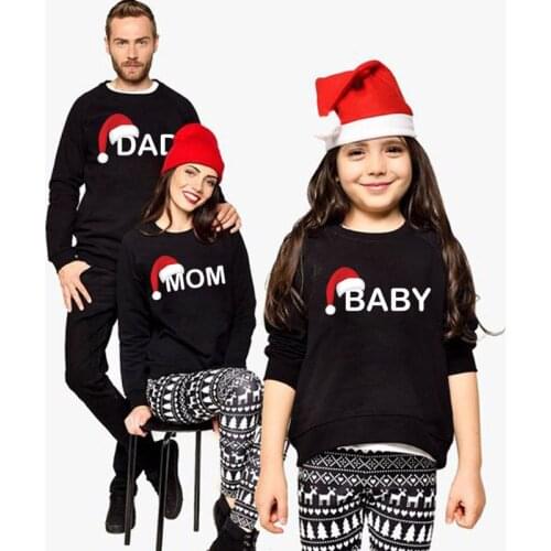 Plus Size Family Matching Outfits New Casual Autumn Mother Daughter Father Son Boy Girl Cotton Clothes Set Family Look Clothing