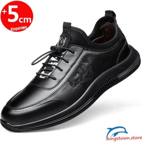 Man Heightening Shoes Elevator Shoes Height Increase Shoes for Men Insoles 6CM Man Daily Life Sport Height Increasing Shoes