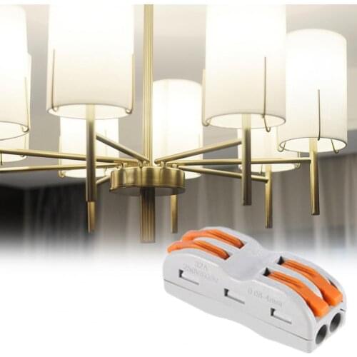 Reliable 10Pcs SPL-2 Wire Connector Small Anti-corrosion Tools Professional Cable Connector for Industry Electrical Accessories