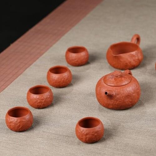 Manufacturers wholesale yixing recommended suit a complete set of kung fu tea set all hand Gong Chun teapot gift boxes