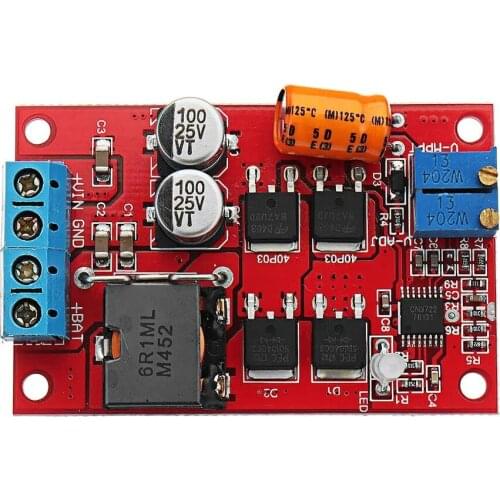 MPPT 5A Solar Panel Regulator Controller Battery Charging 9V 12V 24V Automatic Switch