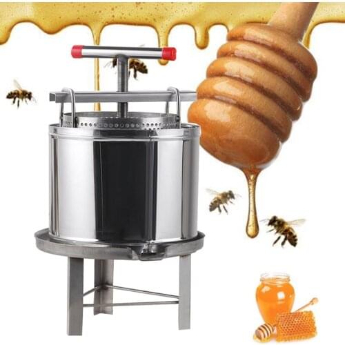 Stainless Steel Manual Honey Extractor Thickened Honey Extractor Honey Nest Separator Beekeeping Tool