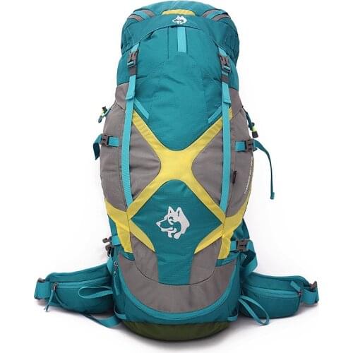 JungleKing new outdoor professional mountaineering bag waterproof movement large capacity backpack 65L travel men women backpack