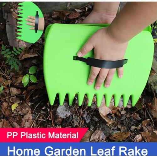 Leaves Garden Cleaning Rubbish Leaf Scoop Collect Tool Hand Rakes Trimming Grass Portable Yard Lawn Grabber Pick Up Tools