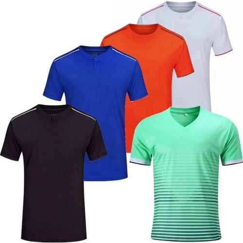 Sport Shirt Men Women Fitness Running T Shirts Quick Dry Tshirt Outdoor Gym Training Soccer Jersey Jogging Sportswear Cloth