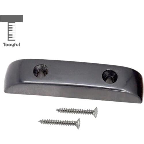Tooyful Metal Bass Thumb Rest Tug Bar Finger Rest Pull for Bass Guitar Parts Accessories