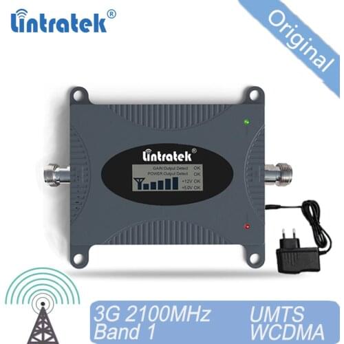 3G 2100 MHz Signal Booster UMTS Amplificador 3G WCDMA Booster Mobile Phone Band 1 Signal Amplifier Repeater for RU UKR 40