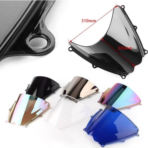 GSXR1000 K7 2007 2008 Windproof Windshield Windscreen For SUZUKI GSXR 1000 07 08 Motorcycle Accessories ABS Plastic