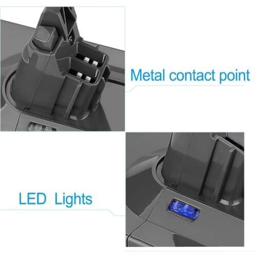 High Quality 21.6V 6800mAh Li-ion Rechargeable Battery Pack For Dyson V8 Series Import CELLS