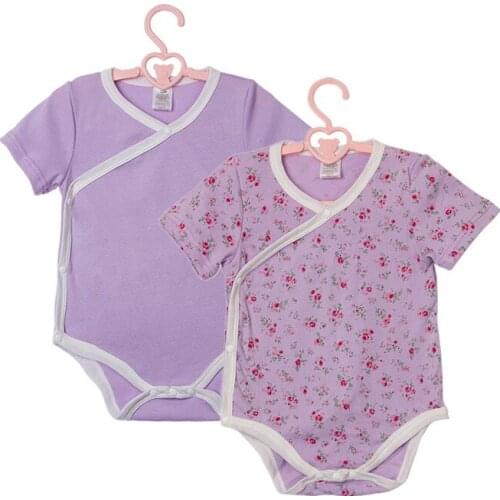ZoErLi Bodysuit With Short Sleeves For Babies