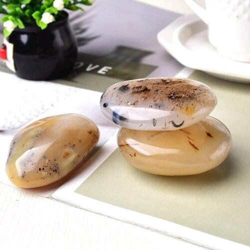 1PC Natural Agate Marine Chalcedony Big Particles Tumbled Stones Mineral Specimens Suitable For Aquarium Home Decor Crafts Gifts