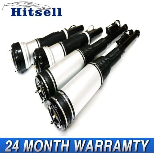 4pcs For Mercedes W220 S-Class Front and Rear Shock Absorber Air Spring Air Ride Suspension 2203202438 2203205013