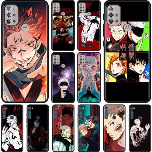 Case For Moto G Stylus G8 G9 Power Plus G10 G30 Cover for MOTO E6s One Fusion Hyper Edge Shell Jujutsu Kaisen