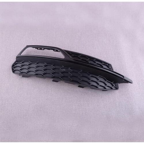 CITALL Front Right 8V3807682G 8V3807682 Bumper Lower Fog Light Lamp Grill Grille Cover Fit for Audi A3 S3 S-Line 2013-2015 2016